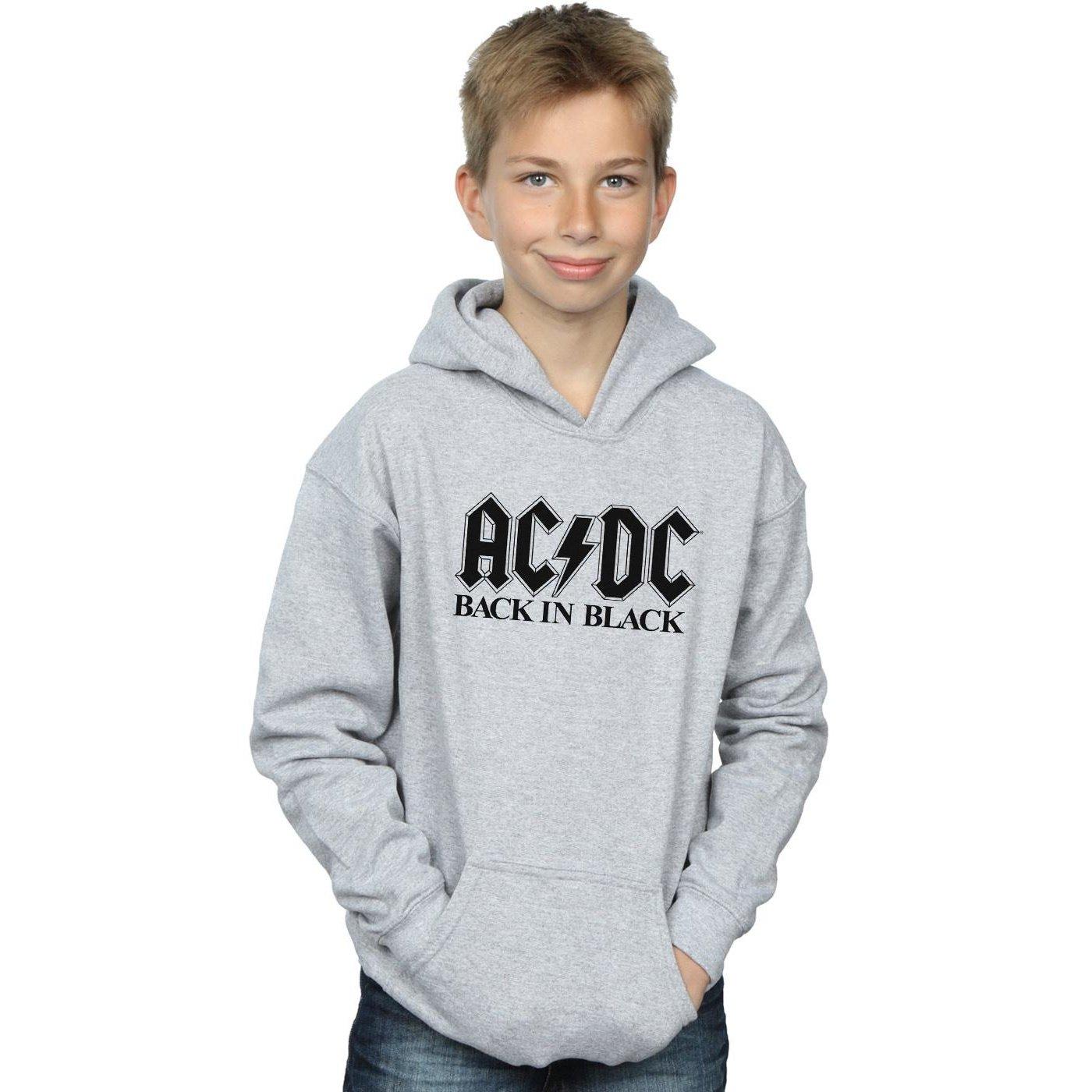 AC/DC  ACDC Back in Black Logo Kapuzenpullover 