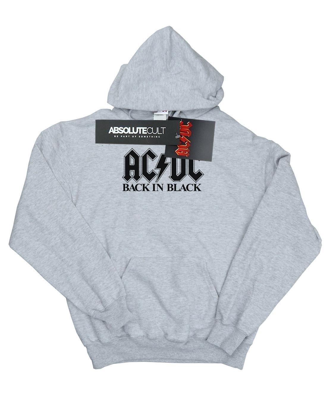 AC/DC  ACDC Back in Black Logo Kapuzenpullover 
