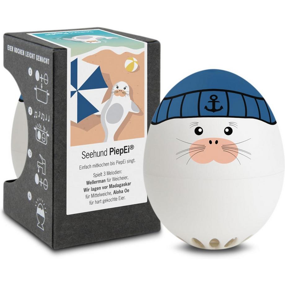 PiepEi  Coquetier chantant Phoque 