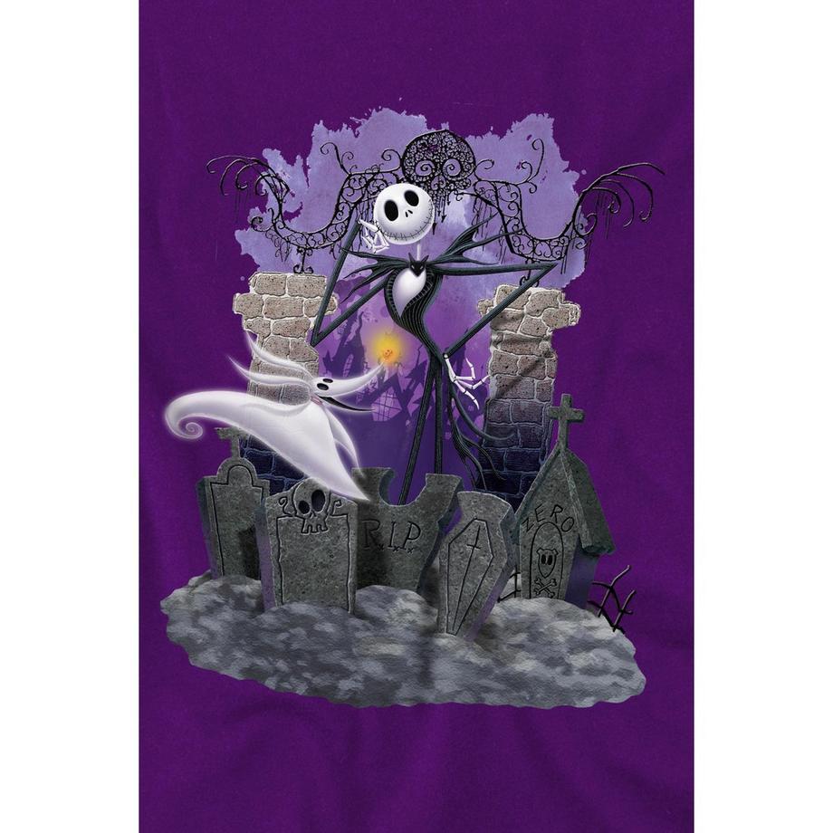 The Nightmare Before Christmas  Maglietta Jack Skellington Tomba 