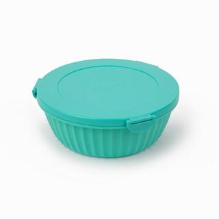 Yumbox Yumbox Poke Bowl Schüssel Schale mit 3-teiligem Teiler, Paradise Aqua  
