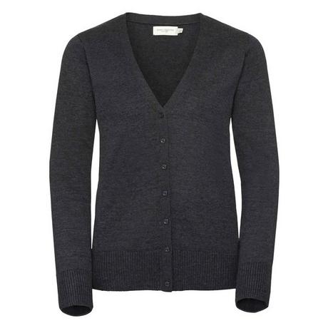 Russell Collection V-Ausschnitt Strickjacke  