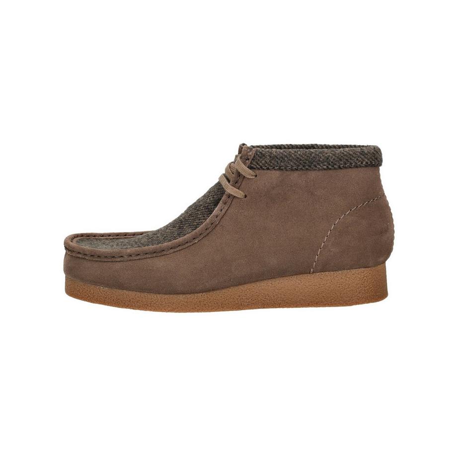 Clarks Bottines en daim avec panneau en tweed  
