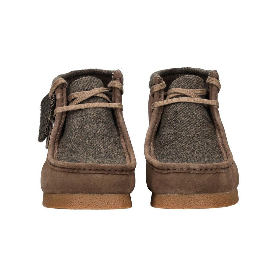 Clarks Bottines en daim avec panneau en tweed  