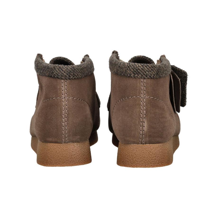 Clarks Bottines en daim avec panneau en tweed  