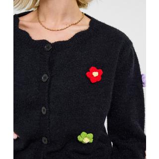 Joe Browns Cardigan con motivo floreale e abbottonatura  