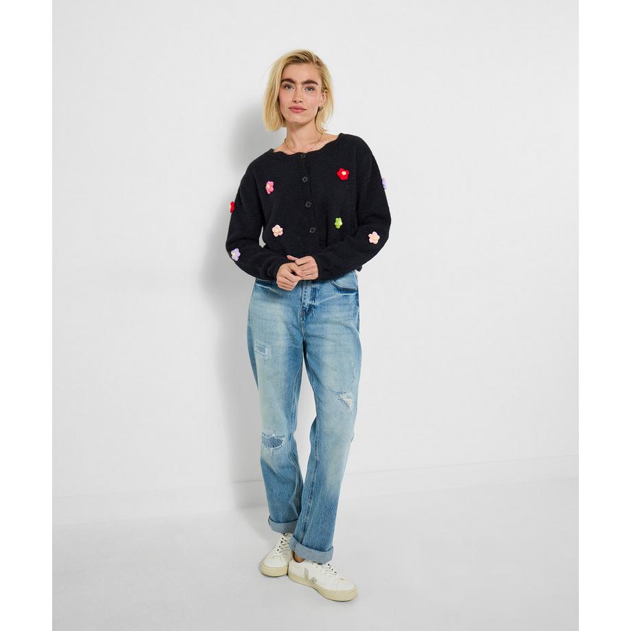 Joe Browns Cardigan con motivo floreale abbottonatura  