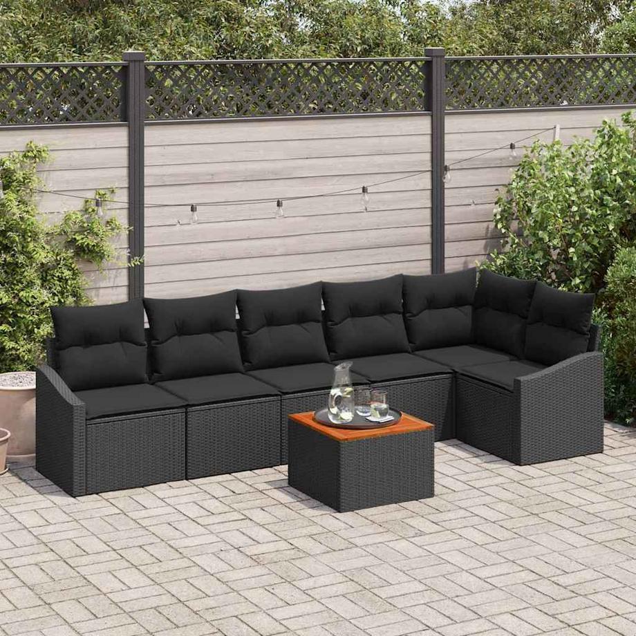 VidaXL Outdoor möbelset poly-rattan  