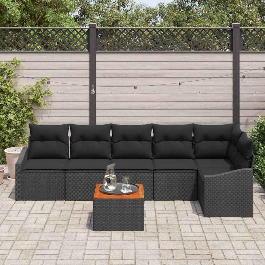 VidaXL Outdoor möbelset poly-rattan  