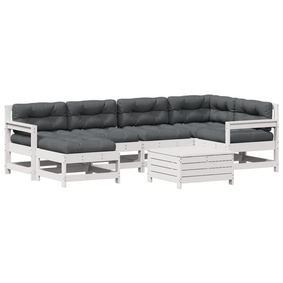 set salotto da giardino Legno