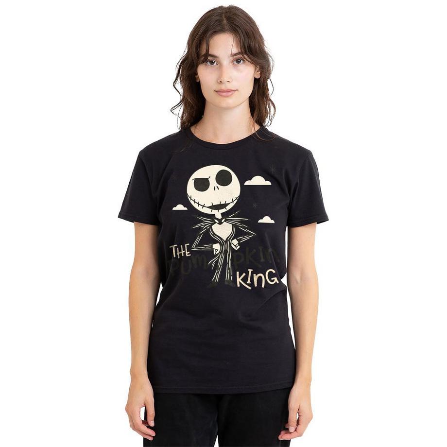 The Nightmare Before Christmas Pumpkin King Grafikdruck T-Shirt  