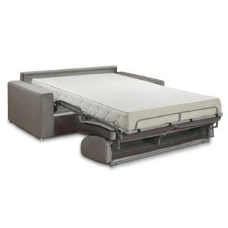 Vente-unique Schlafsofa mit Matratze 3Sitzer Samt Liegefläche 1MatratzenCALITO  