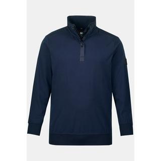 JP1880  Felpa polo da golf con collo alto e zip 