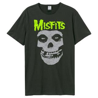 Amplified Neon Skull Loose Fit T-Shirt  