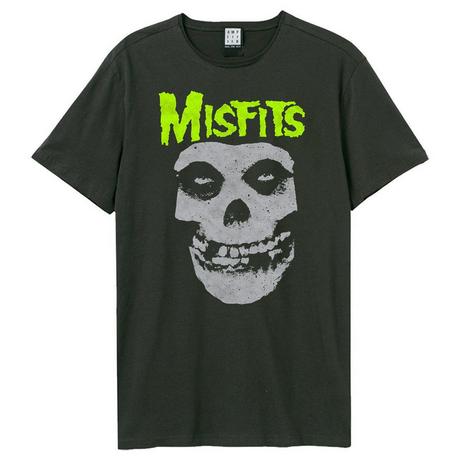 Amplified Neon Skull Loose Fit T-Shirt  