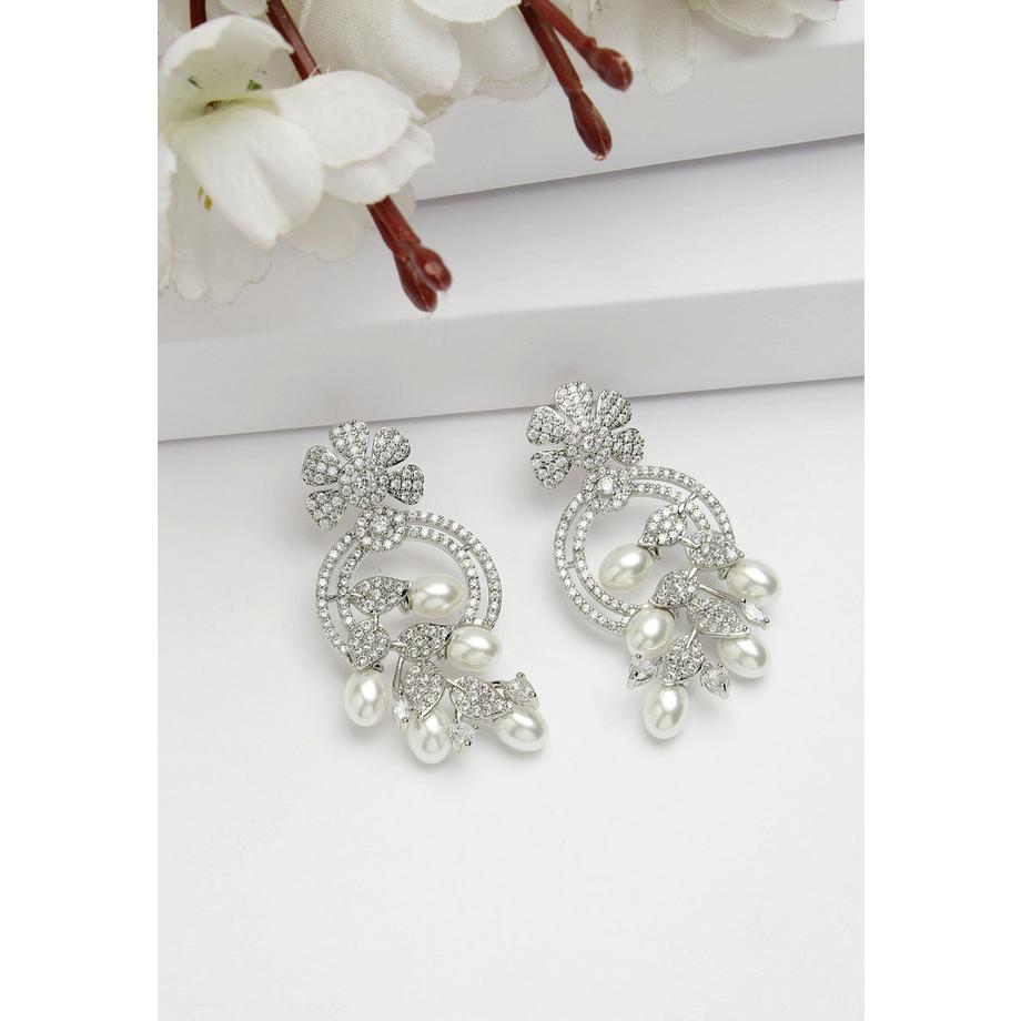 AVANT-GARDE PARIS  Collezione Diva Orecchini a Goccia alla Moda in Zirconia 