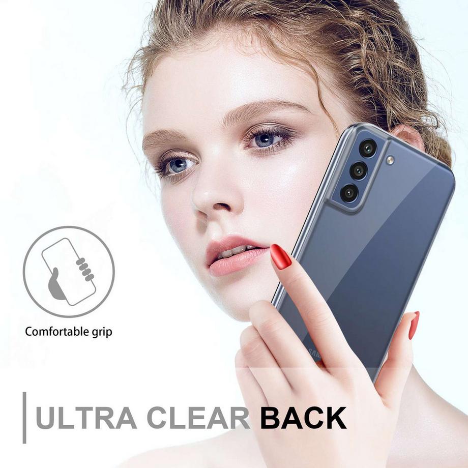 Cadorabo  360 Grad Hülle für Samsung Galaxy S21 FE 