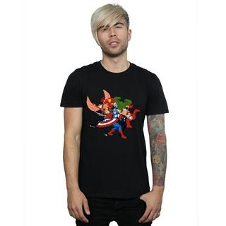 MARVEL  Avengers Assemble Comic Team TShirt 