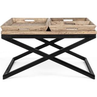 mutoni Tavolino Vassoio 3 vassoi 90x90  