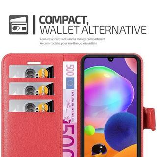 Cadorabo  Housse compatible avec Samsung Galaxy A31 - Coque de protection avec fermeture magnétique, fonction de support et compartiment pour carte 