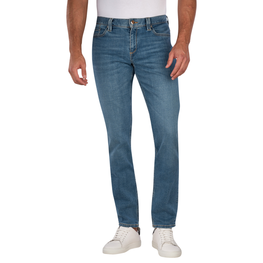Pipe Jeans Regular Fit Overdyed