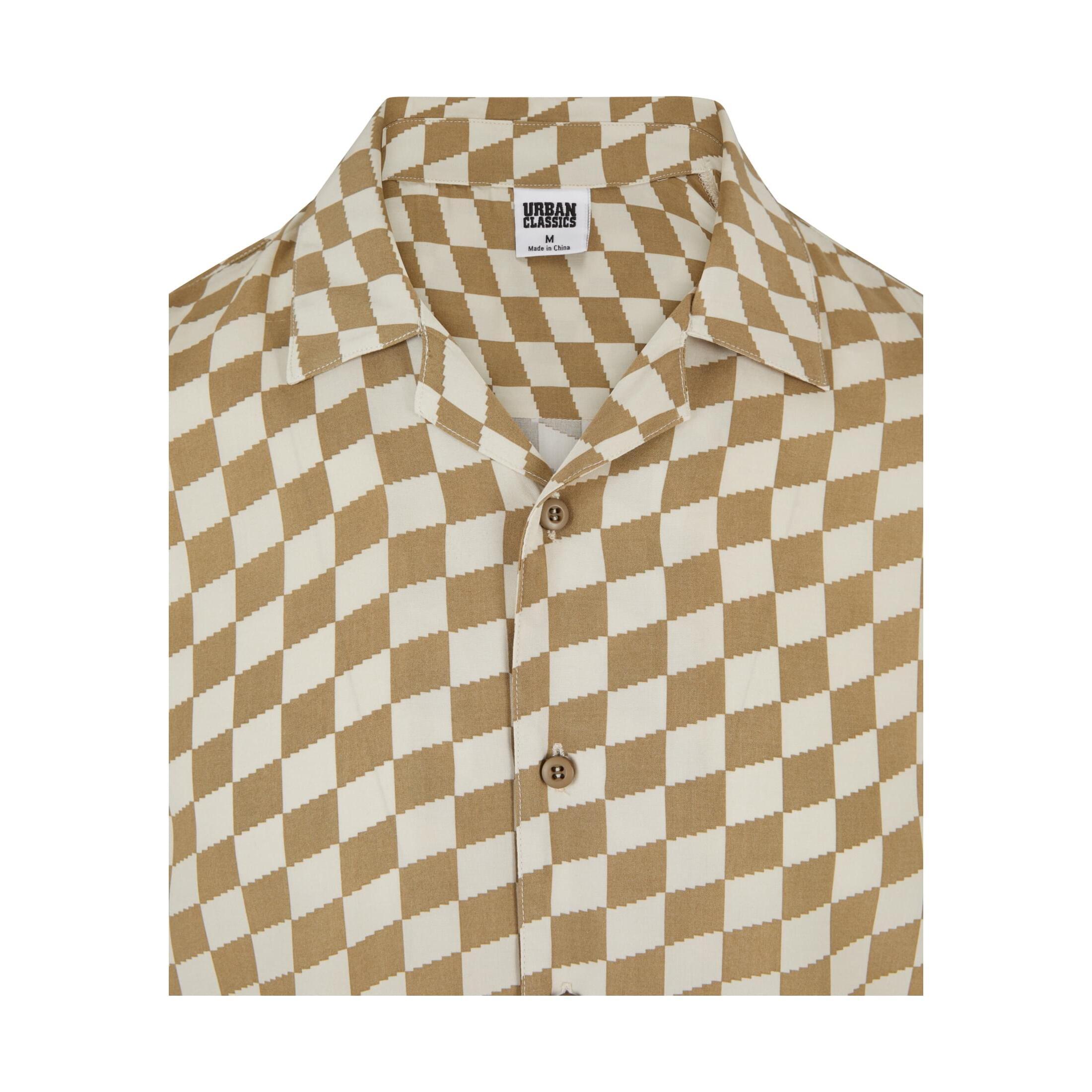 URBAN CLASSICS Viscose AOP Resort Hemd  