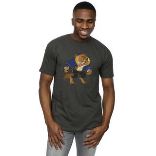 Beauty And The Beast Beauty and the Beast T-Shirt Grafica La Bestia  