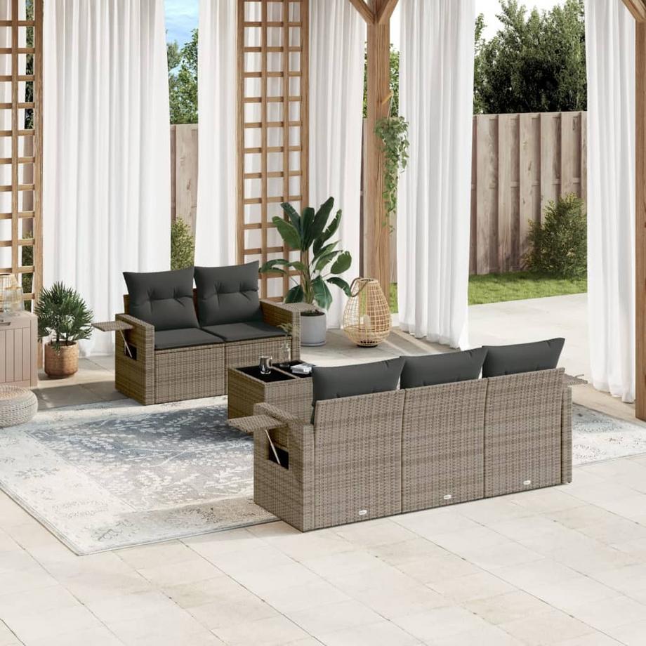 VidaXL Garten sofagarnitur poly-rattan  
