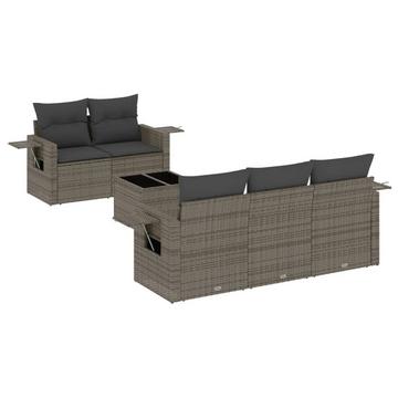 Garten sofagarnitur poly-rattan