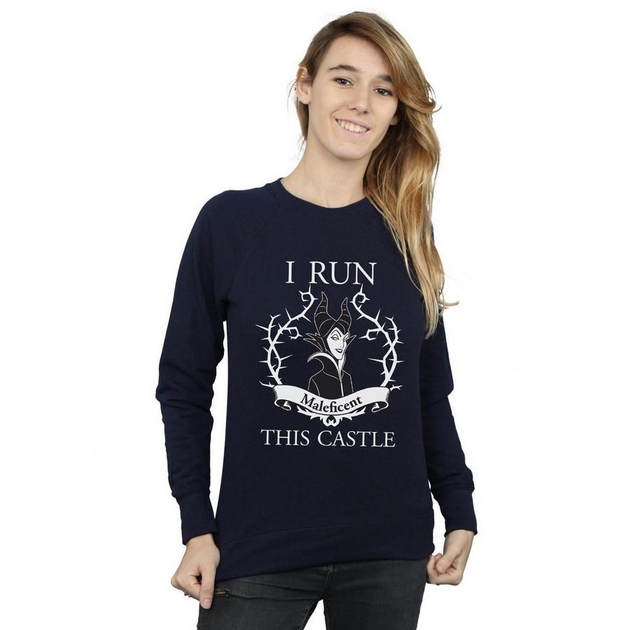 Disney I Run This Castle Maleficent Sweatshirt  