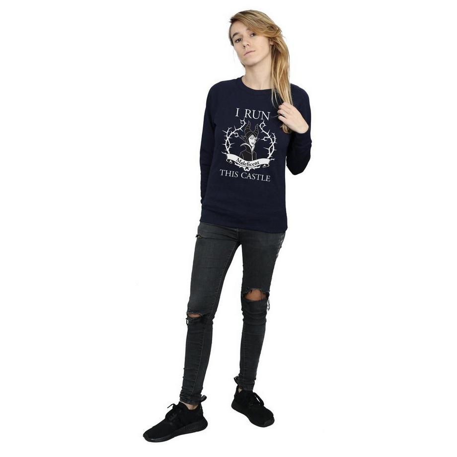 Disney I Run This Castle Maleficent Sweatshirt  