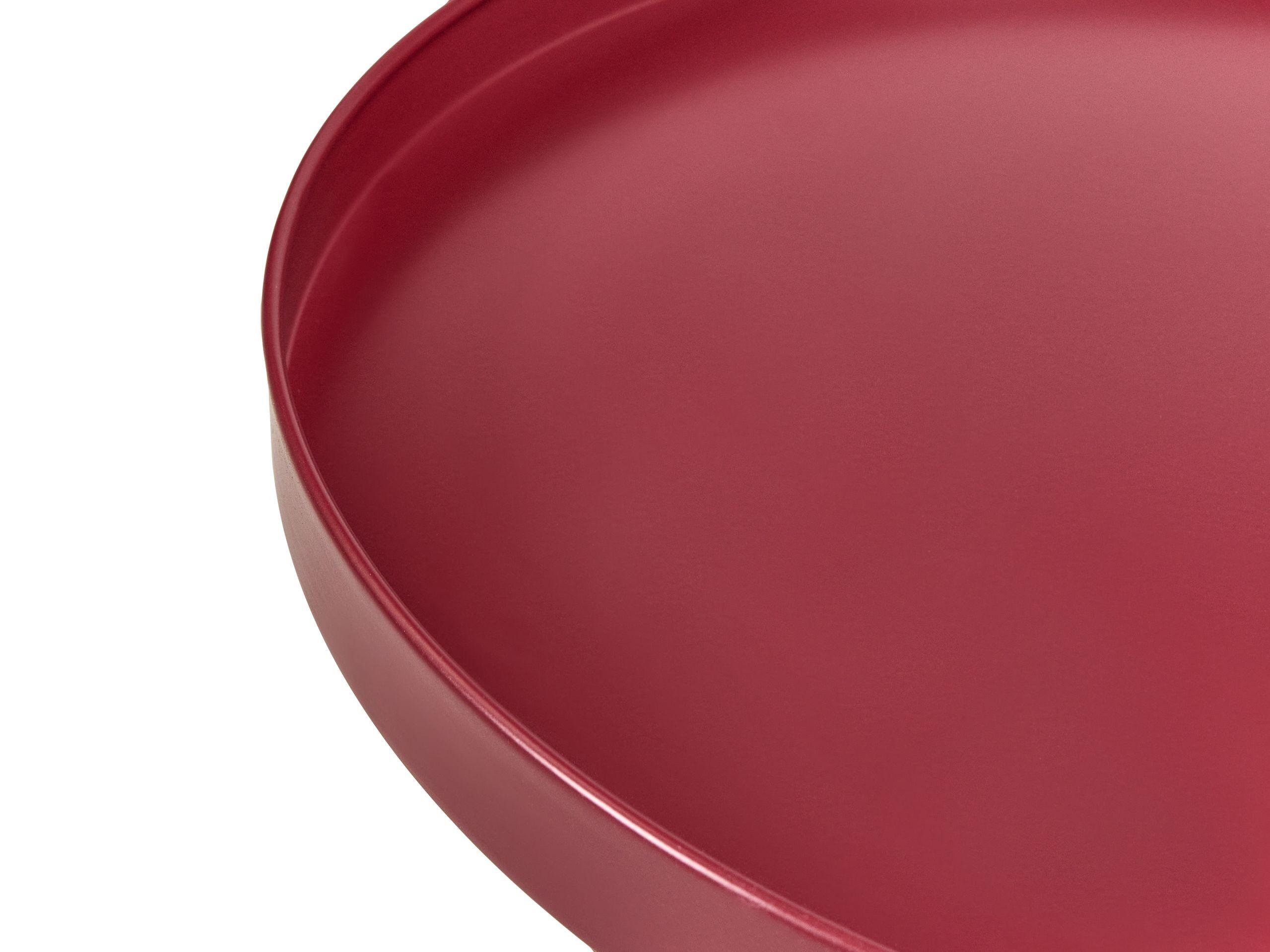 Beliani Table d'appoint pour le jardin en Métal Traditionnel CAVINIA  