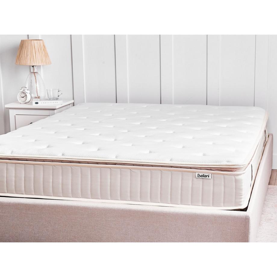 Beliani Materasso a molle insacchettate in lattice en Molle insacchettate DAYDREAM  