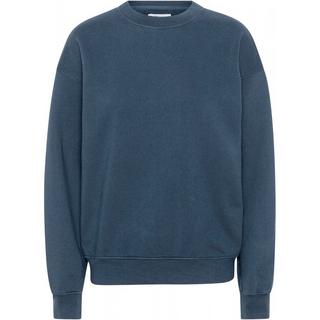 Colorful Standard Organic Oversized Rundhals Sweatshirt Petrolblau  