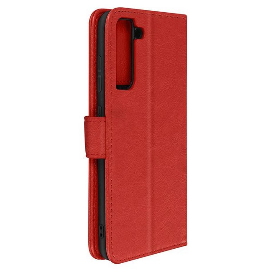 Avizar  Custodia Samsung Galaxy S21 FE Rossa 