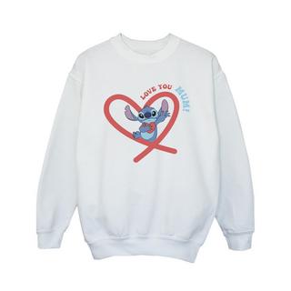 Disney  Sweat LILO & STITCH LOVE YOU MUM 