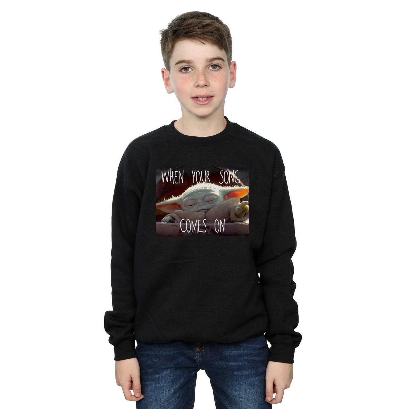 STAR WARS  The Mandalorian The Child Song Sweatshirt 