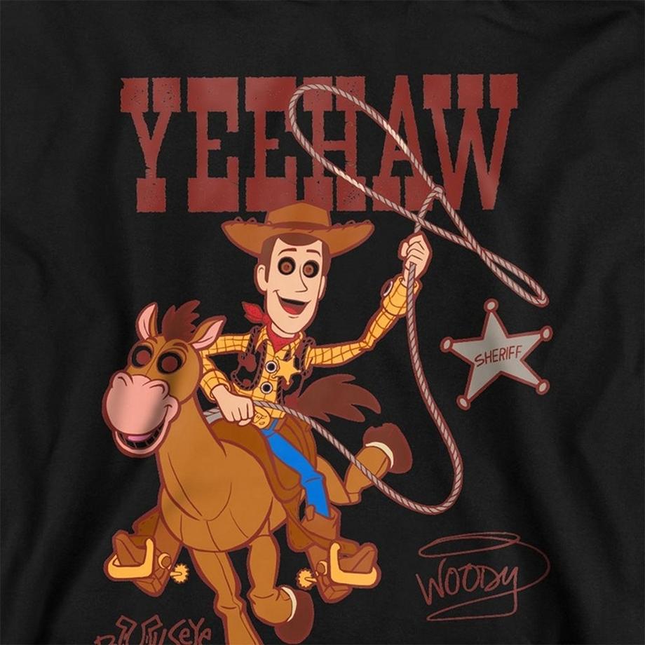 Toy Story  Sweat À Capuche Motif Woody Et Pilepoil Yeehaw 