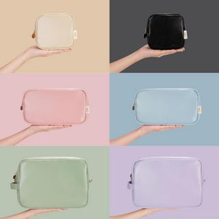 Only-bags.store Mini Borsa Trucco Pelle PU Portatile con Cerniera  