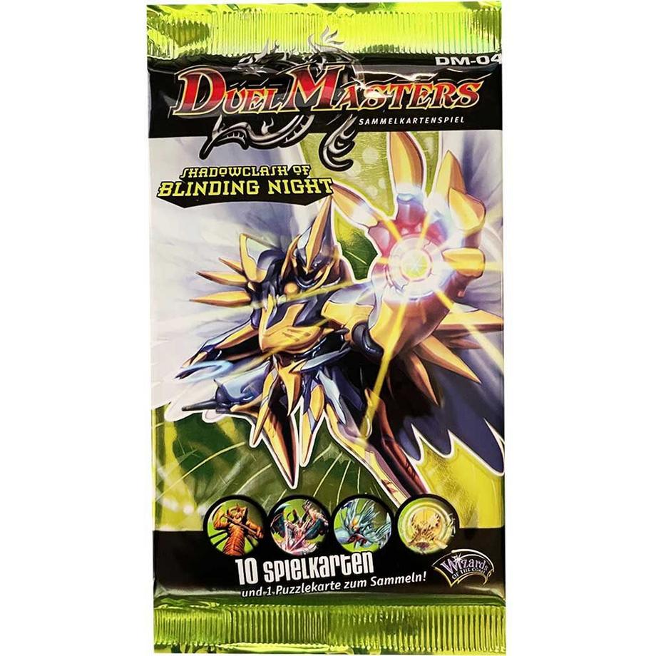 Wizards of the Coast  Shadowclash of Blinding Night Duel Masters TCG Booster Pack DM04 