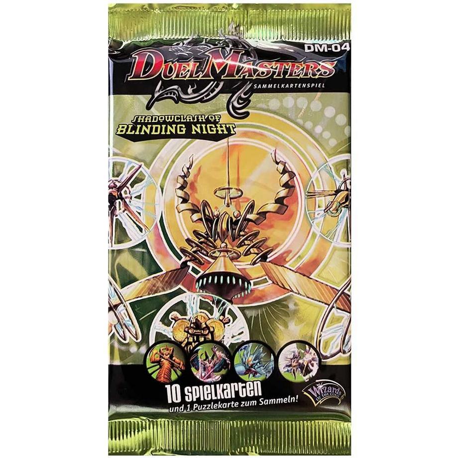Wizards of the Coast  Shadowclash of Blinding Night Duel Masters TCG Booster Pack DM04 