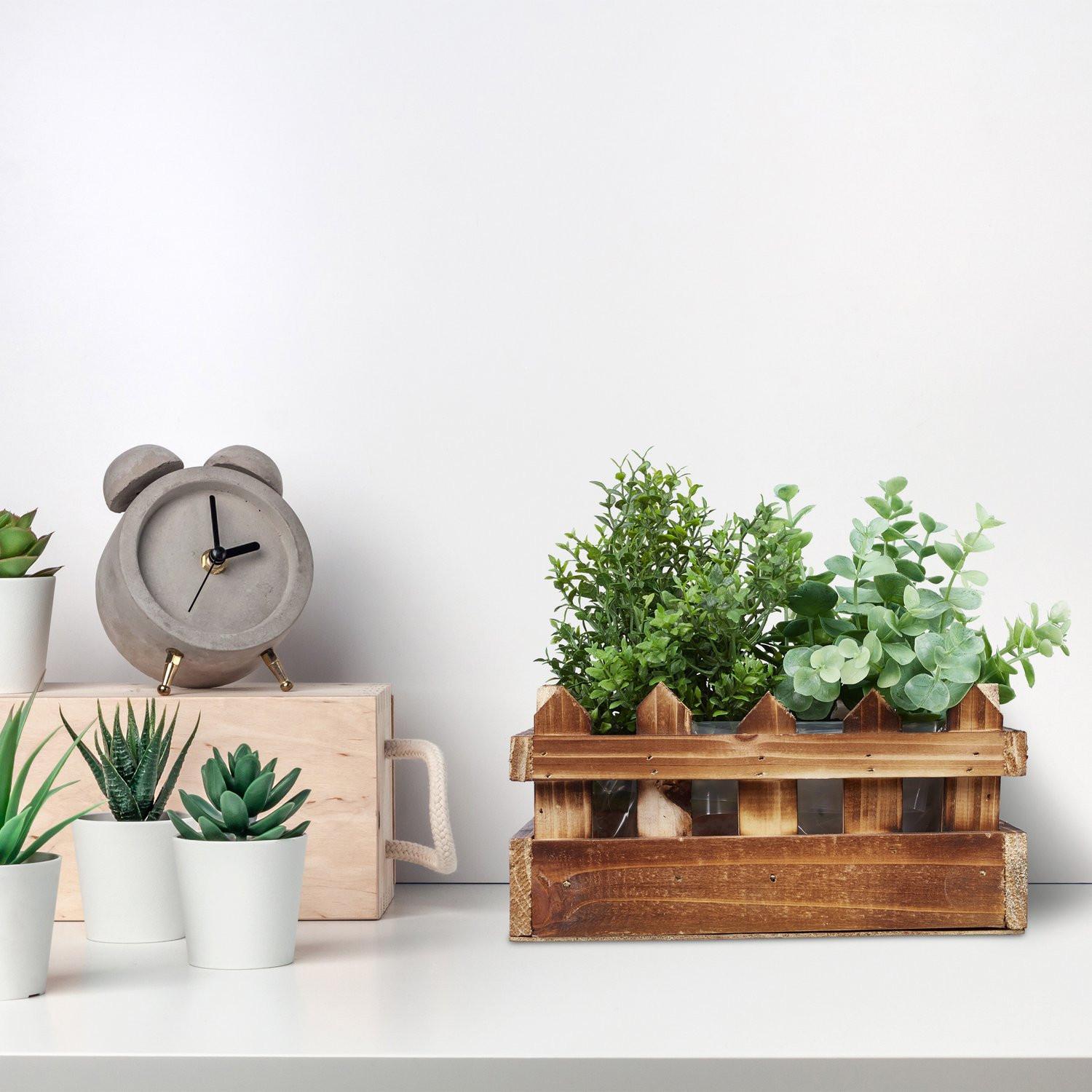 Northix Pots de fleurs avec clôture décorative  