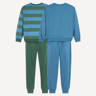 La Redoute Collections  2er-Set Pyjamas aus Baumwolljersey 