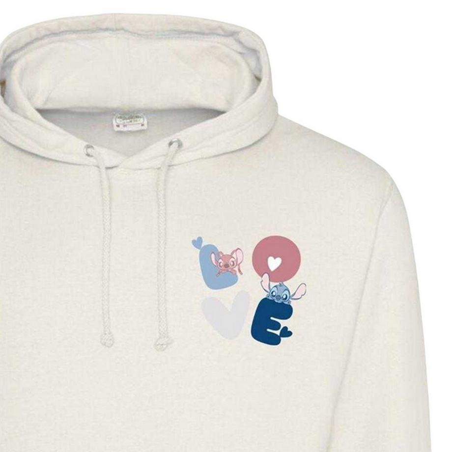 Lilo & Stitch Sweat À Capuche Saintvalentin Love  