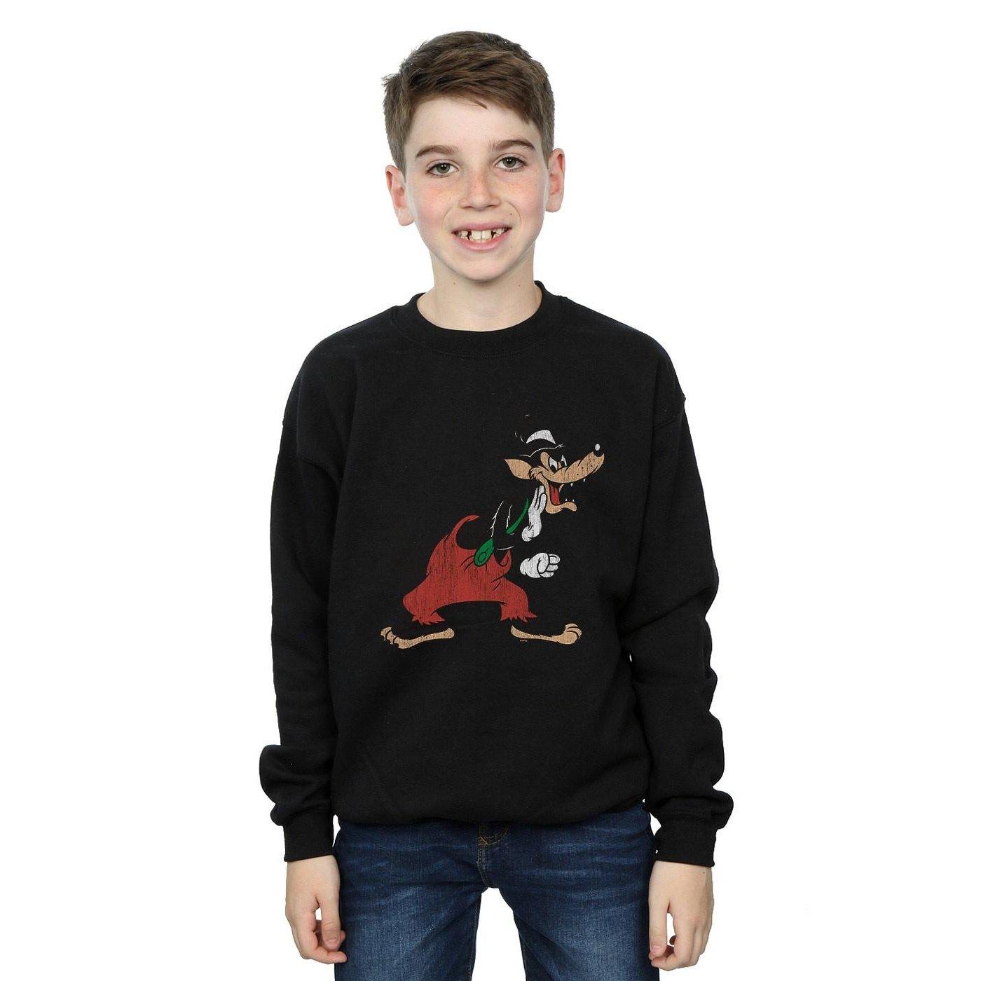 Disney  Three Little Pigs Big Bad Wolf Sweatshirt 