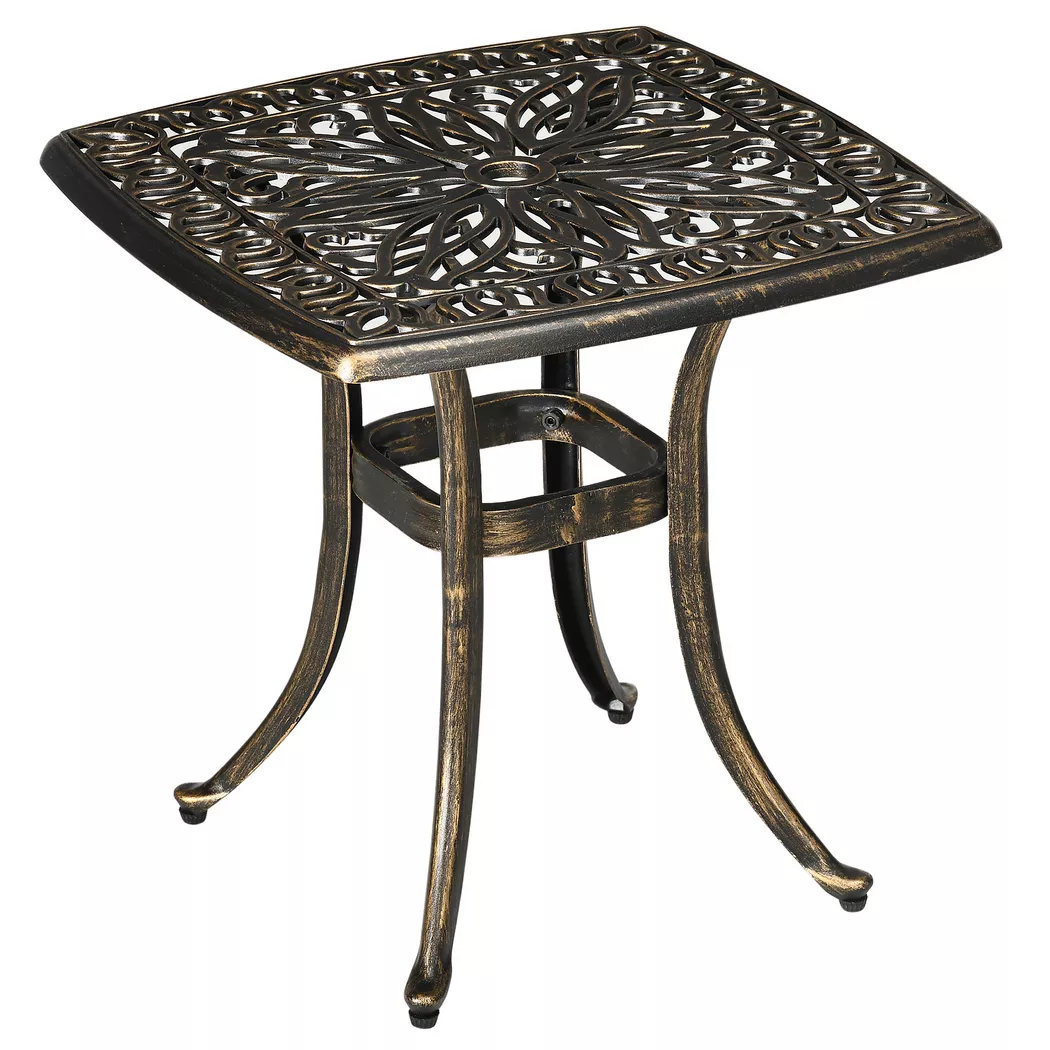 Outsunny - Garten Beistelltisch, One Size