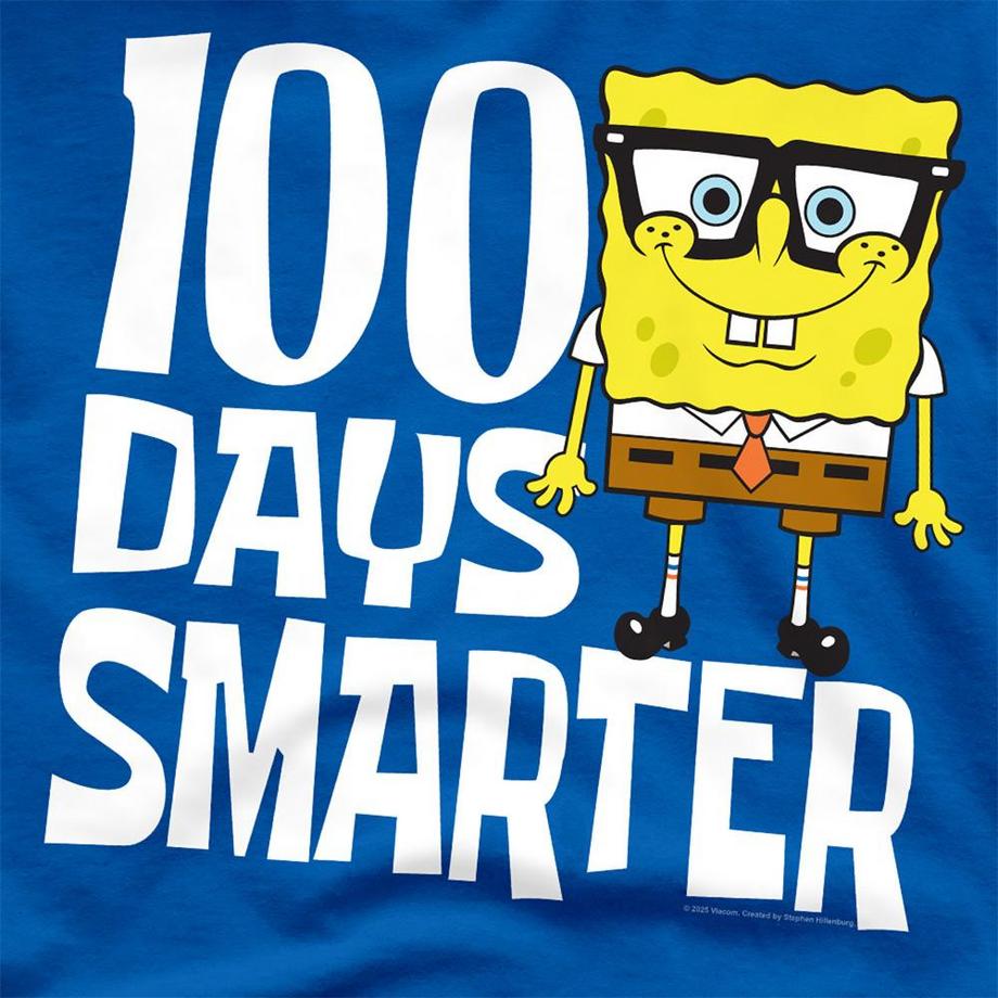 Nickelodeon  100 Days Smarter Maglietta 