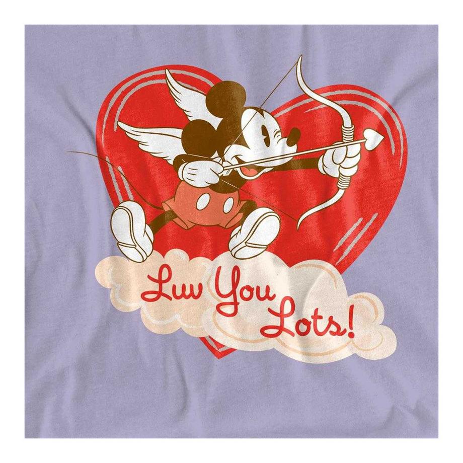 Disney Luv You Lots T-Shirt San Valentino  