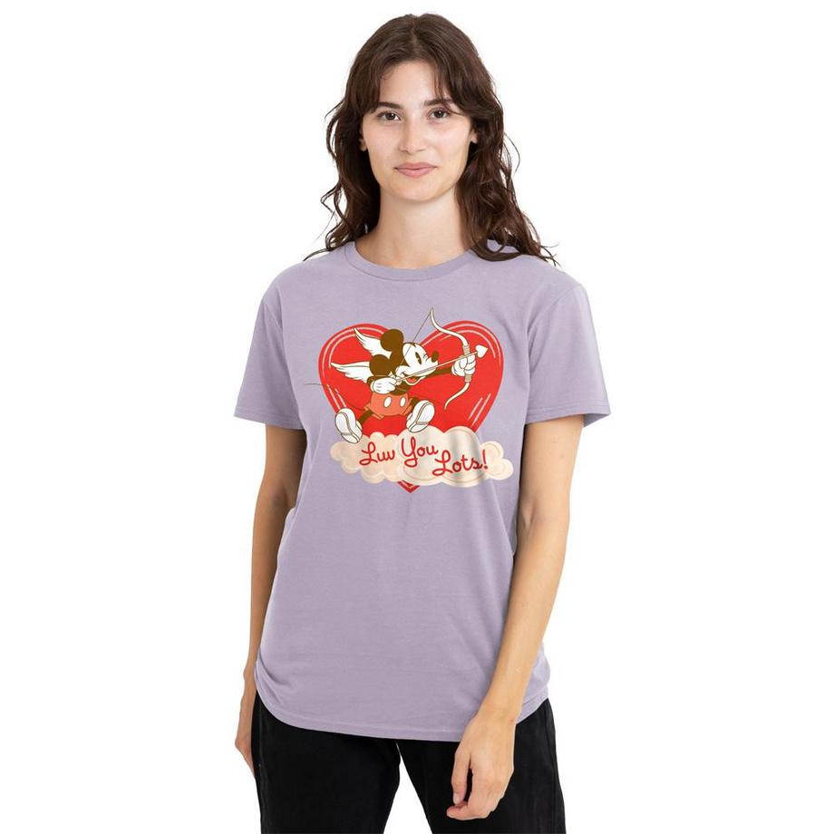 Disney Luv You Lots T-Shirt San Valentino  