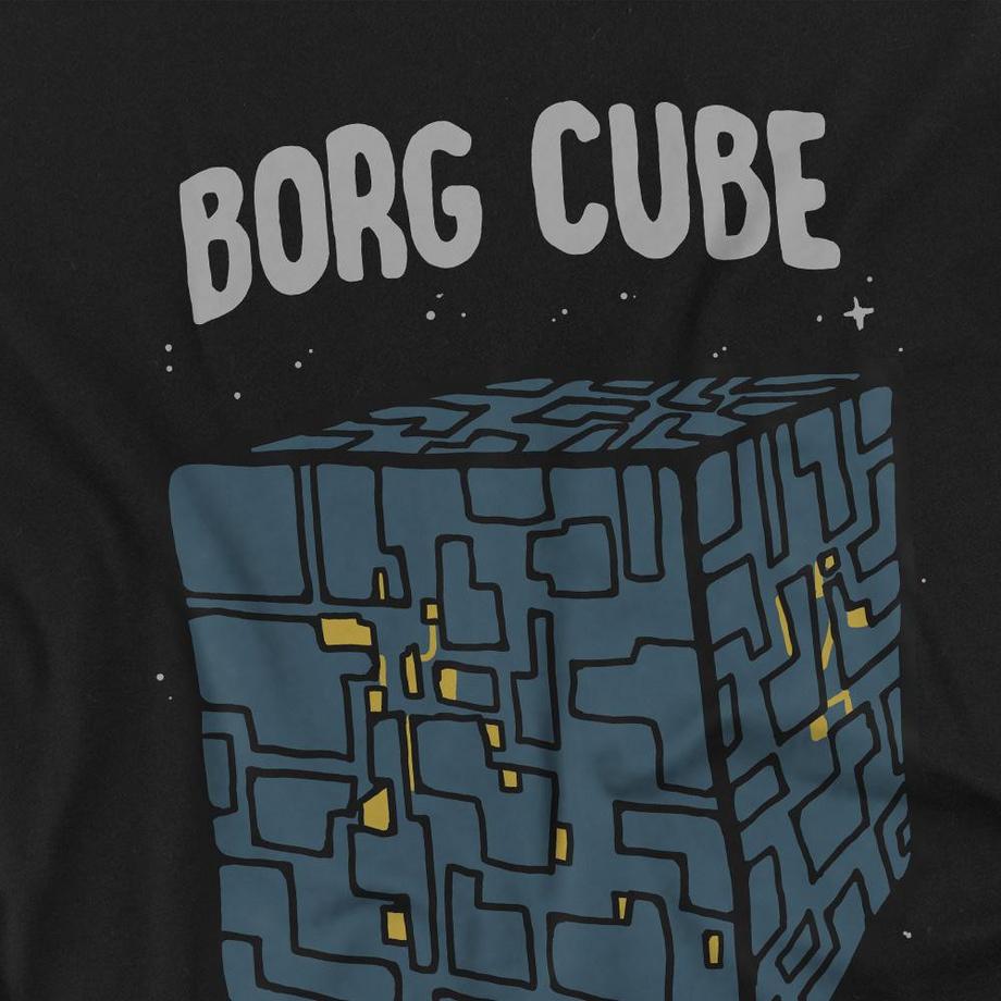 Star Trek Tritanium Borg Cube T-Shirt  